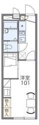 レオパレス東豊田Iの物件間取画像